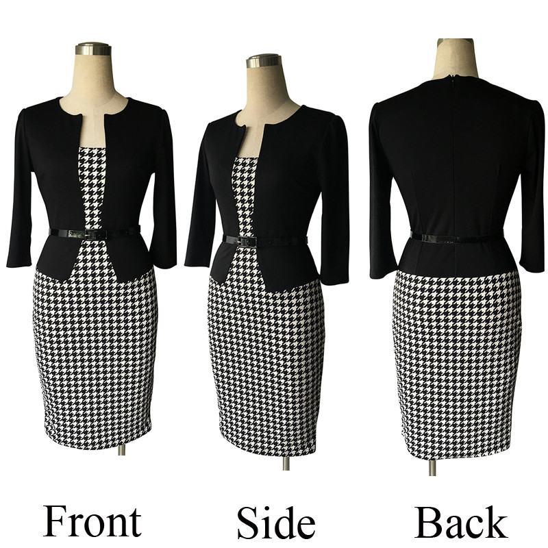 OX126 Houndstooth 3d