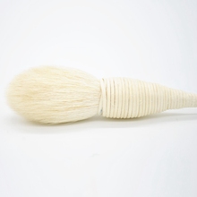 New Professional Powder Nature Goat Hair Brush Blush Blusher Brush Handmade Rattan Makeup Cosmetic Tool 7