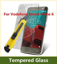 2015 Hot Sell 9H 2.5D Arc Edge Explosion-proof Tempered Glass Film For Vodafone Smart Prime 6 LCD Screen Protector