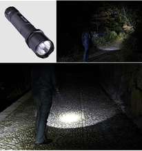 EDC Built in battery tactical Taser light self defense shocker flashlight torch lanterna Rechargeable