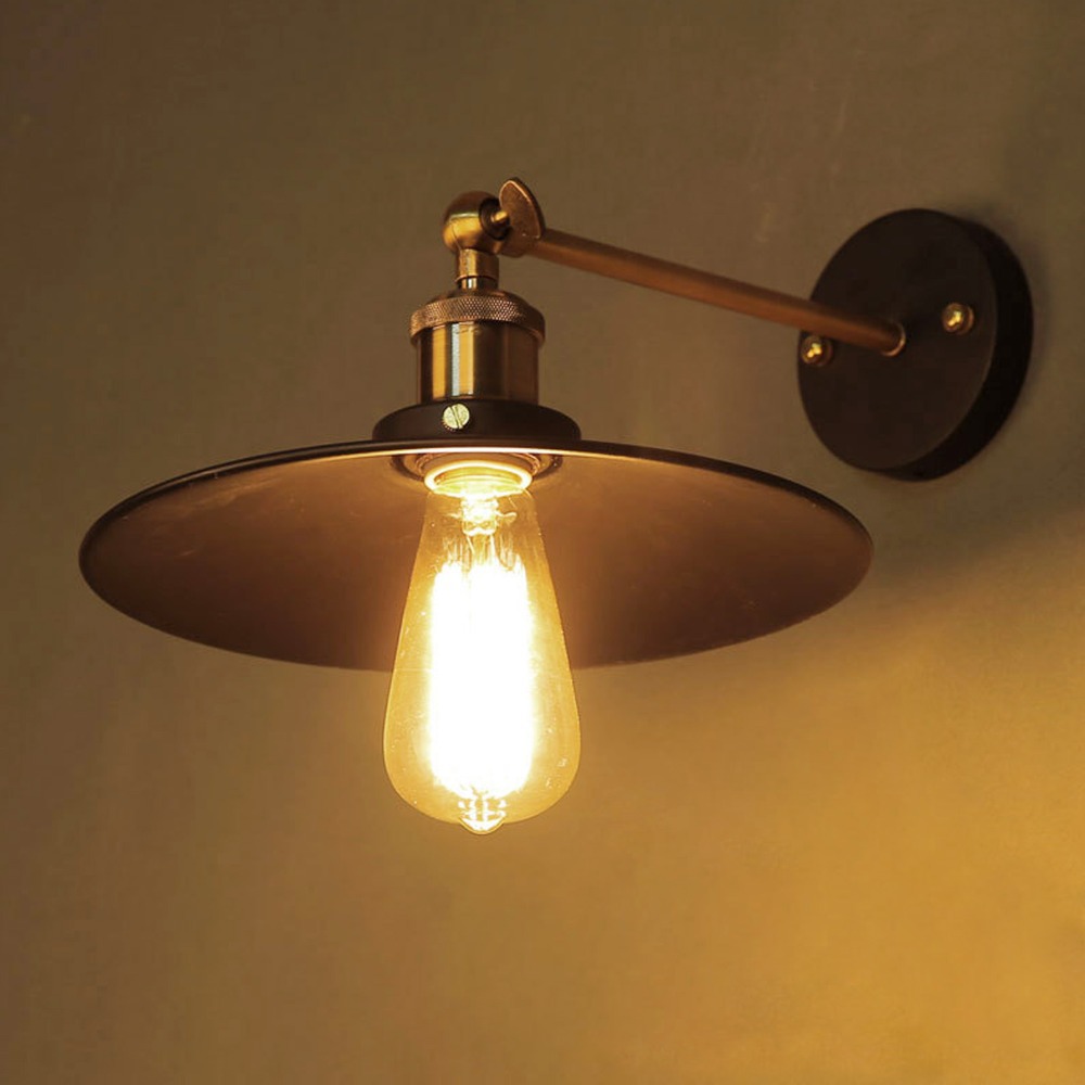 Lampade applique vintage: stella lampada applique in ottone ...