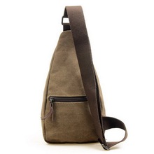 2015 Fashion Vintage Men Messenger Bags Outdoor Travel Hiking Sport Male Canvas Casual Chest Small Retro