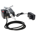 Dual Action Airbrush Set Spray Gun Air Compressor Kit Aerograph for Art Painting Body Tattoo Manicure