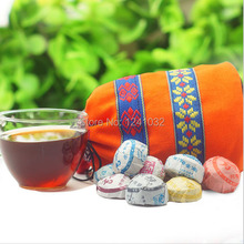50pcs different Kinds flavors Chinese yunnan puer tea puer ripe pu er tea bag gift the