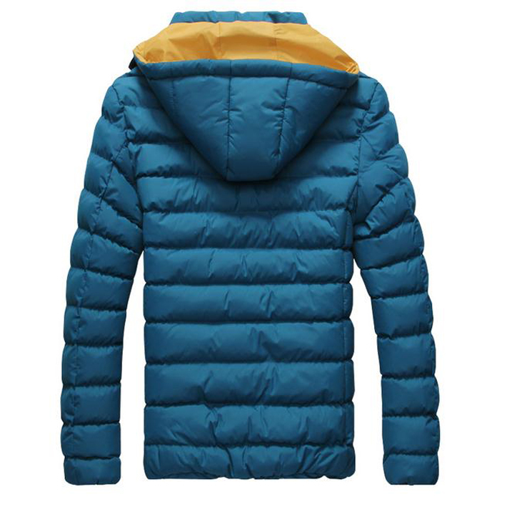 2015 New Arrival Fashion Autumn Winter Clothes Padded Men s Hooded Cotton Clothes M XXXL Casual
