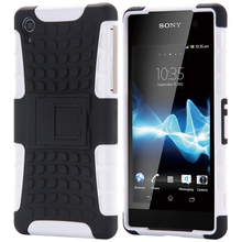 Z2 Case High Quality Luxury Hard TPU Plastic Hybrid Armor Mobile Phone Case Cover For Sony