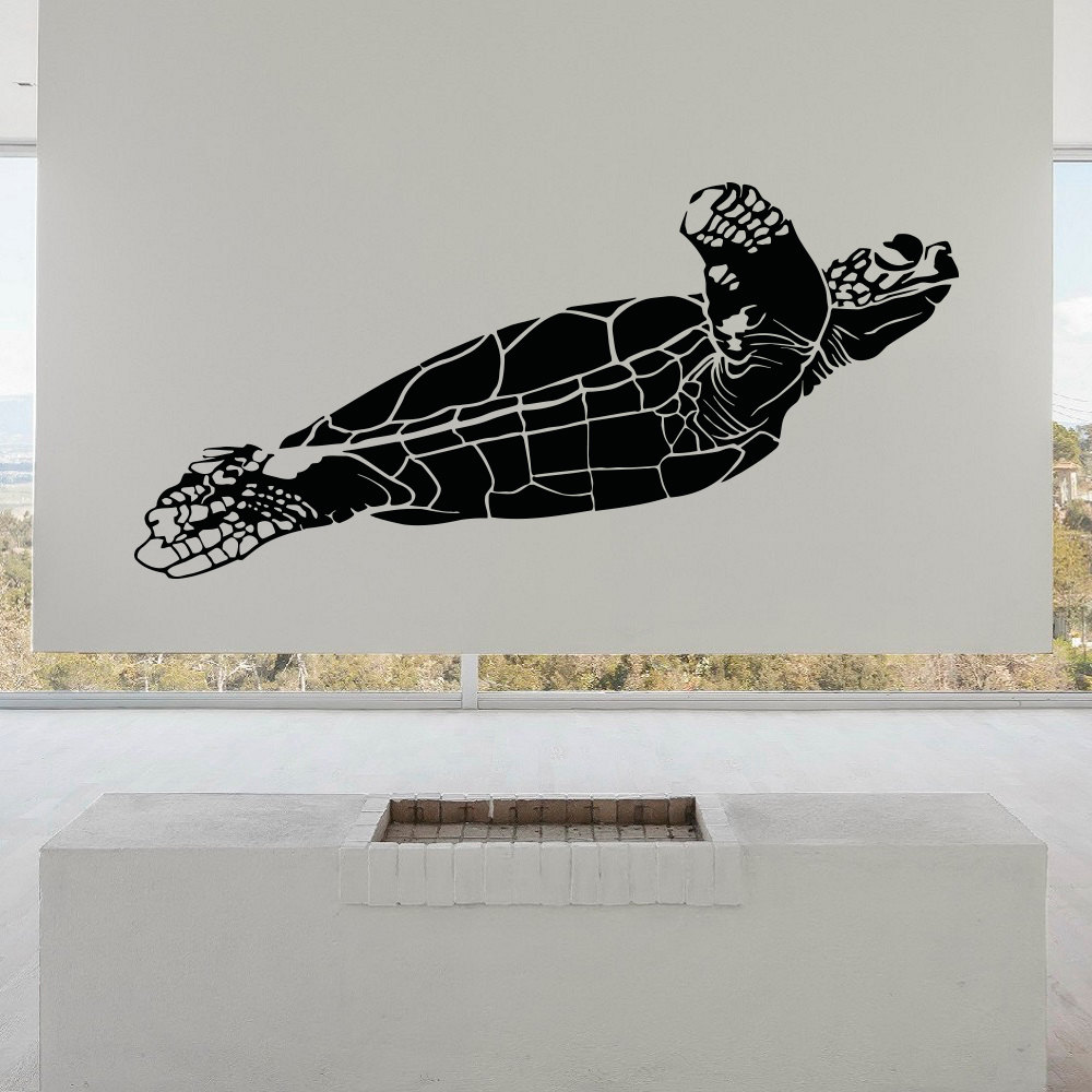 Zeeschildpad venster decals koop goedkope zeeschildpad venster ...