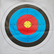 10 pcs SEC 60 60 cm Archery Shooting Target Paper Bow Hunting Archery Kit