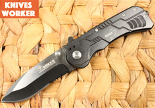 Nueva llegada Boker 073 cuchillo plegable que acampa cuchillos tácticos cuchillo para la caza de la supervivencia 440 de aluminio de la manija herramienta de utilidad OEM