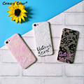 Victoria Lace Relief Phone Case For iPhone 5 5s Se 6 6s 6 Plus 7 7Plus