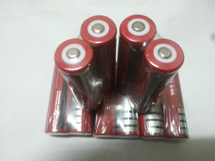 10Pcs 4200mAh 3 7V 18650 Rechargeable Battery Uitra Firc For CREE Flashlight Torch Handlamp Free Shipping