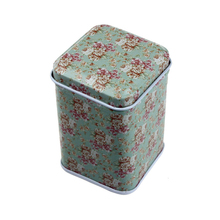 Happy home Household Box Home Storage Organization Metal Candy Trinket Tin Jewelry Iron Tea Coin Storage Square Box Case