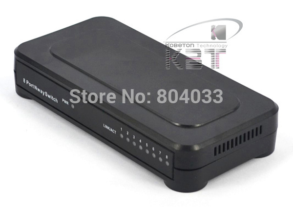H  Nway  8 () 10 / 100  Fast Ethernet RJ45   MDI   +   Prower    