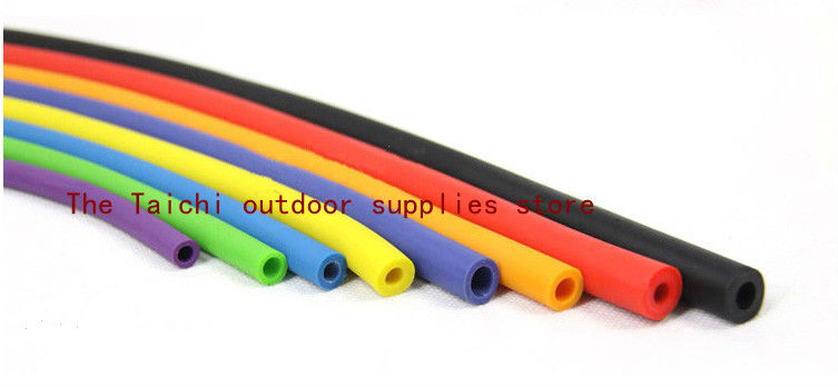 High quality latex tube8*16mm, Large latex tube bungee elastic rope,elastic tube, fitness accessories latex Car Puller, 10 m