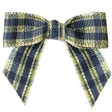 600pcs Handmade Flower of Scotland Tartan Ribbon Bows