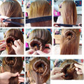 Sweet French Dish Made Hair Band Hair Accessories Synthetic Wig Donuts Bud Head Band Ball French
