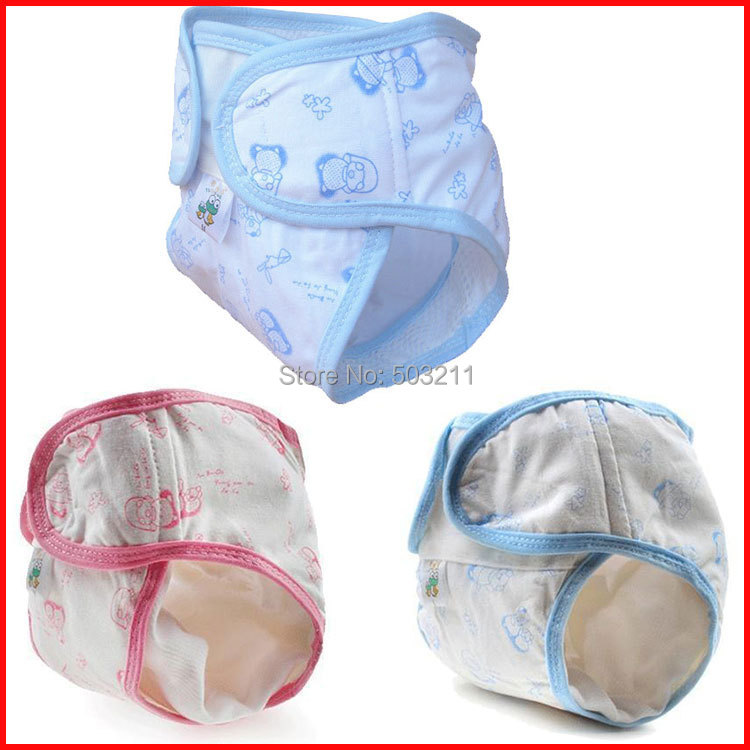 Soft Cotton Breathable Happy Flute Cloth Diaper Newborn Diaper Nappy Cover Washable Training Pants Reusable Nappies Cloth 