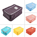 Promotion Sale1pc Portable Waterproof Travel Zipper Shoe Makeup Cloth Organizer Storage Bag travel kit
