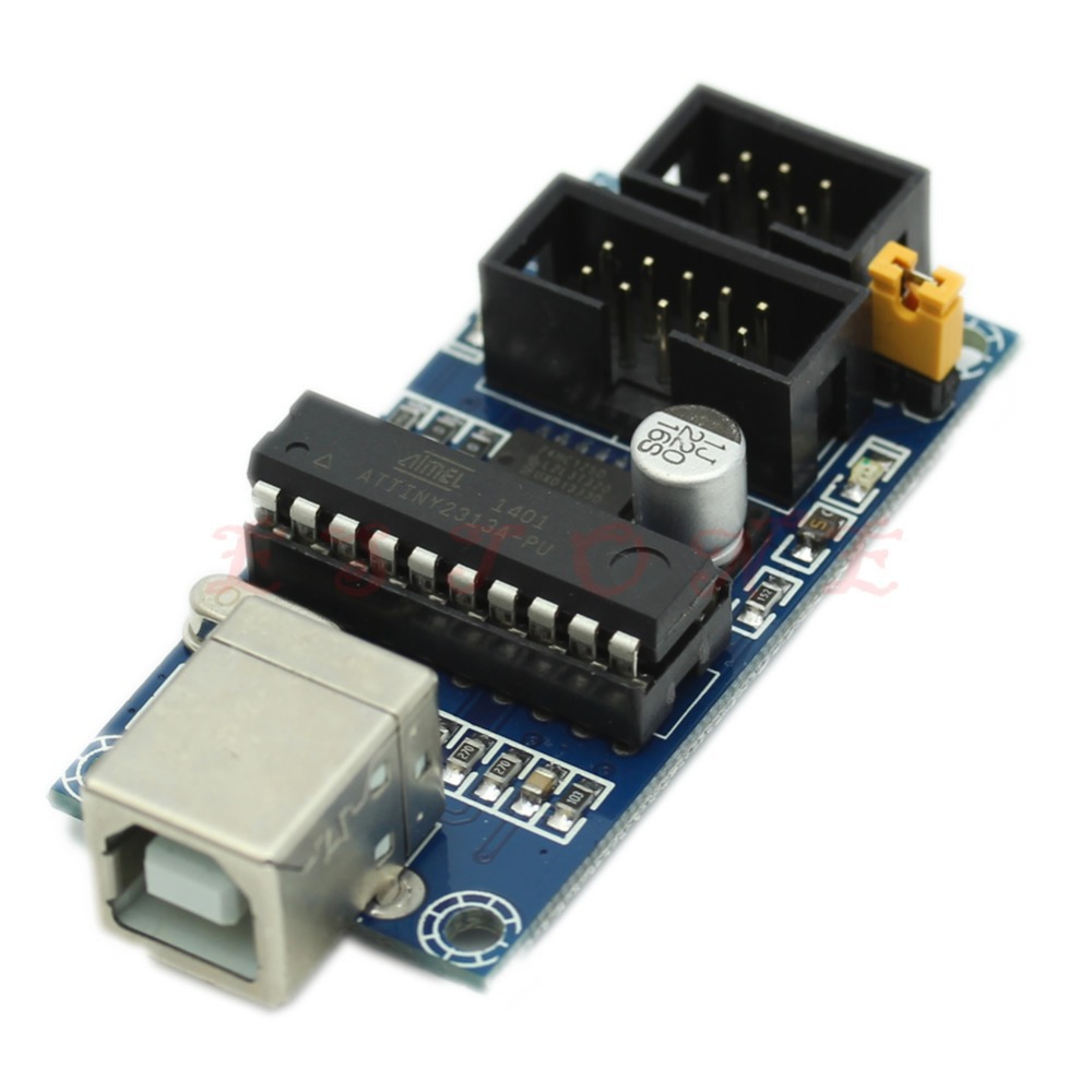 Купить usbtinyisp avr isp программатор для arduino загрузчика meag2560 ...