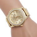 Women Dress Watch Luxury Diamond Dial Wrist Quartz Watches Ladies Butterfly Pattern Stainless Steel Bracelet