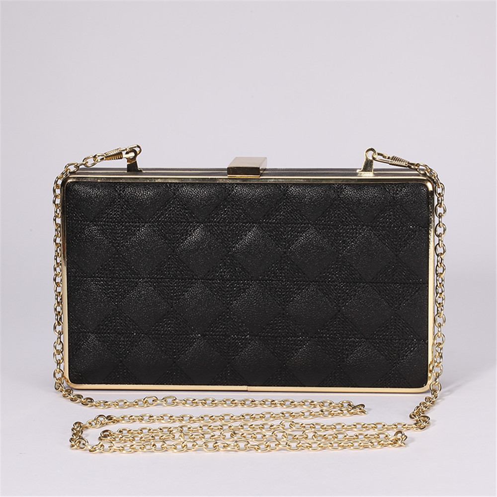 2016 Fashion Women Brand Evening bags High end black Color Handbag Banquet Evening Clutch Bags Cross