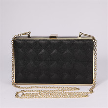 2016 Fashion Women Brand Evening bags High-end black Color Handbag Banquet Evening Clutch Bags Cross Shoulder Purse Wallet