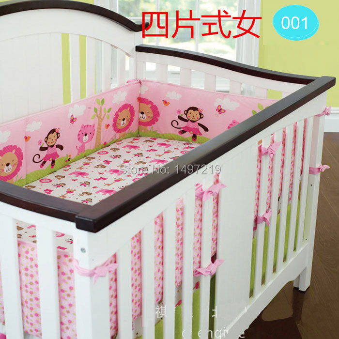 PH170 pink cot bumpers (1)