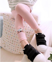 Baby Kid Girl Cotton Pant Embroidery Bird Warm Stretchy Leggings Trousers