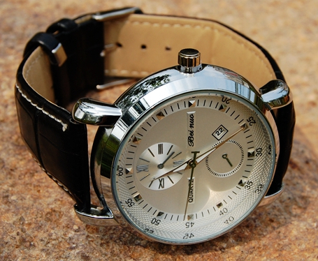 2015 New Fashion Atmos Clock Men S Quartz Watch Leather Strap Watches Military Watches Men Luxury