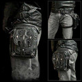 Purse Steampunk bag Holster Protected Shoulder Backpack Purse Men s bag carteras mujer tactical thigh Motor