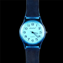 2015 New XINSLON Fashion Casual Watches Transparent Band Style Clock Hours Famous Brand Women s Quartz