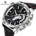 Chronograph Mens watches top brand luxury Brand Luxury Leather Military Quartz watch montre homme relojes hombre