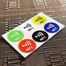 Hot Sale 6PCS Waterproof NFC Tag Stickers RFID Adhesive Label for Samsung iPhone 6 plus Universal With Low Price