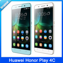 Original Huawei Honor Play 4C CHM-UL00 5.0”Android 4.4.2 Smart Phone Hisilicon Kirin 620 Octa Core 1.2GHz ROM 16GB RAM 2GB