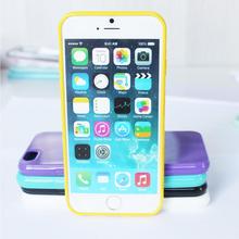 TPU Silicone Candy Color Soft Rubber Thin Mobile Phone Accessories Case for iPhone 6 4 7