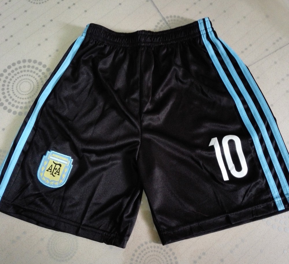 Argentina Messi 10 Black Pants