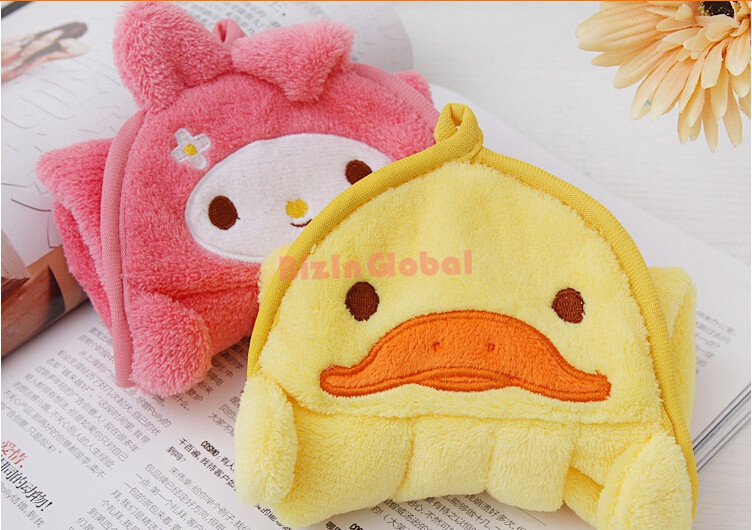 Cute Animal Microfiber Kids Children Cartoon Absorbent Hand Dry Towel Lovely Towel For Kitchen Bathroom Use (8)