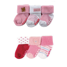 3pair/lot Anti Slip Baby Socks Baby Boys Girls Socks Toddler Socks Baby Wear