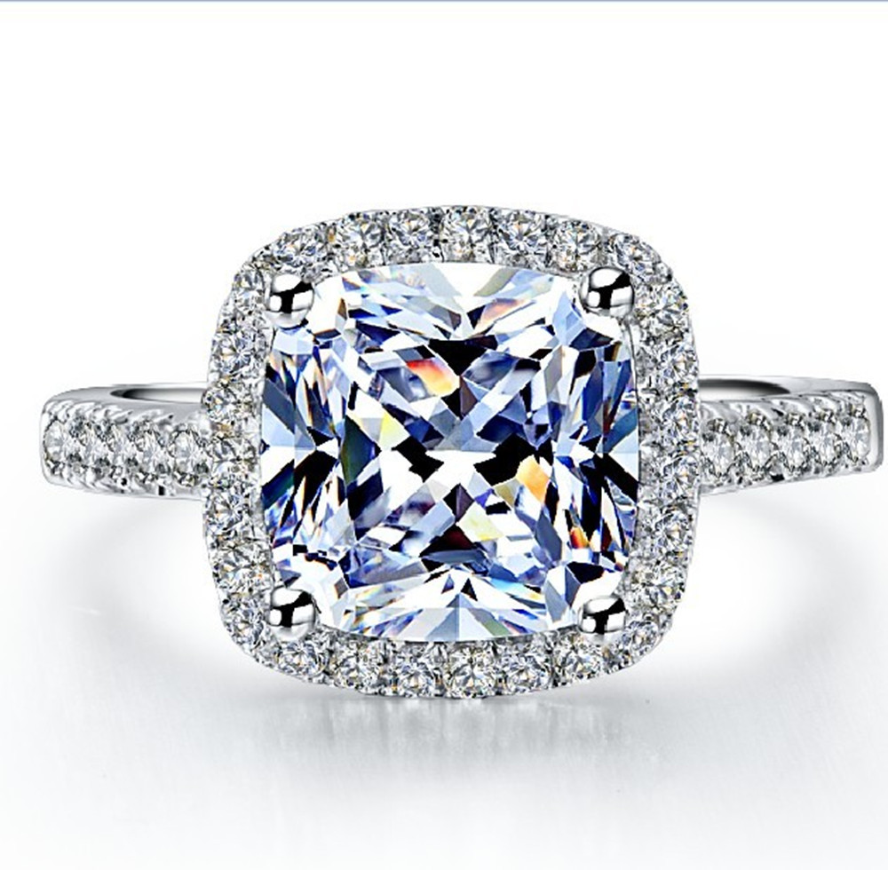Cushion cut engagement rings australia