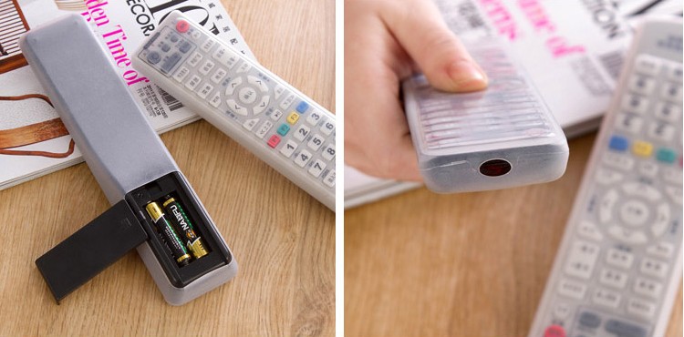 Description Picture 2 of itemSilicone Remote Control Protector Case, Cover for TV Air Condition Remote Control, Anti-Dust, Waterproof Pouch, 1Pc