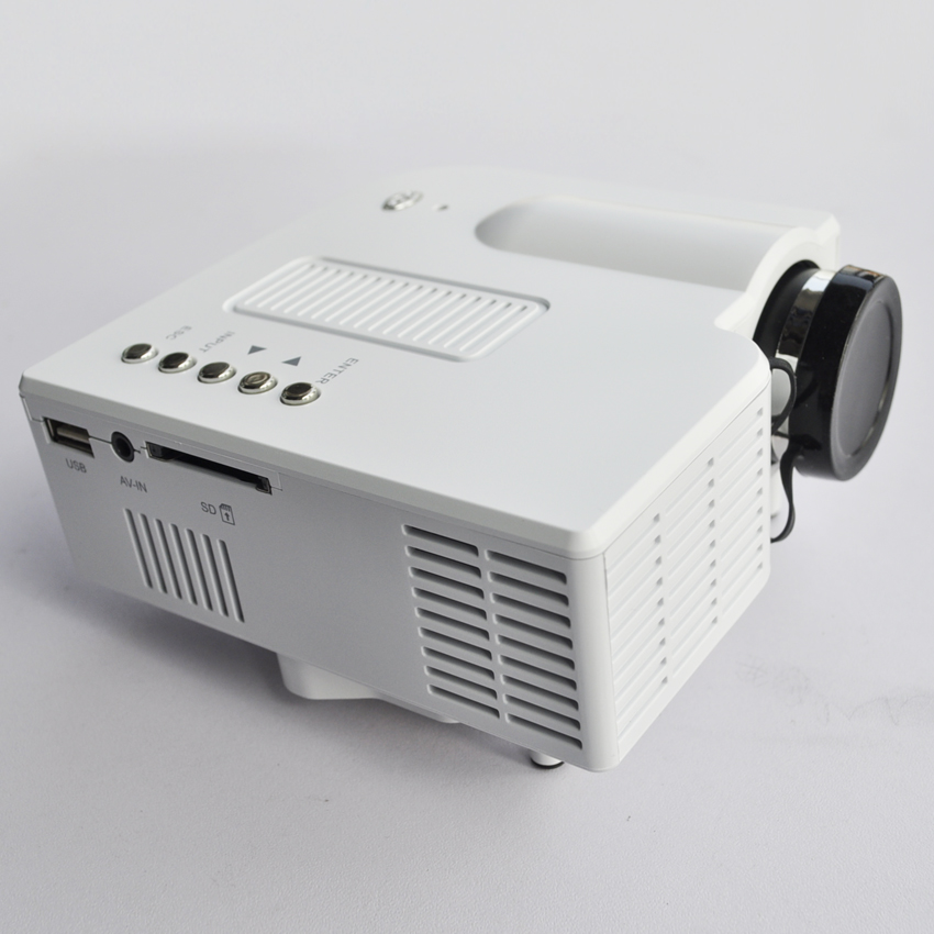 Projector with usb slot