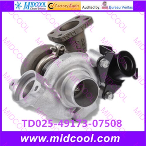 Td025 Turbolader Fiat 1,6 Multijet 1,6 Tdci peugeot, Citroen 1.6 HDI  49173 - 07508