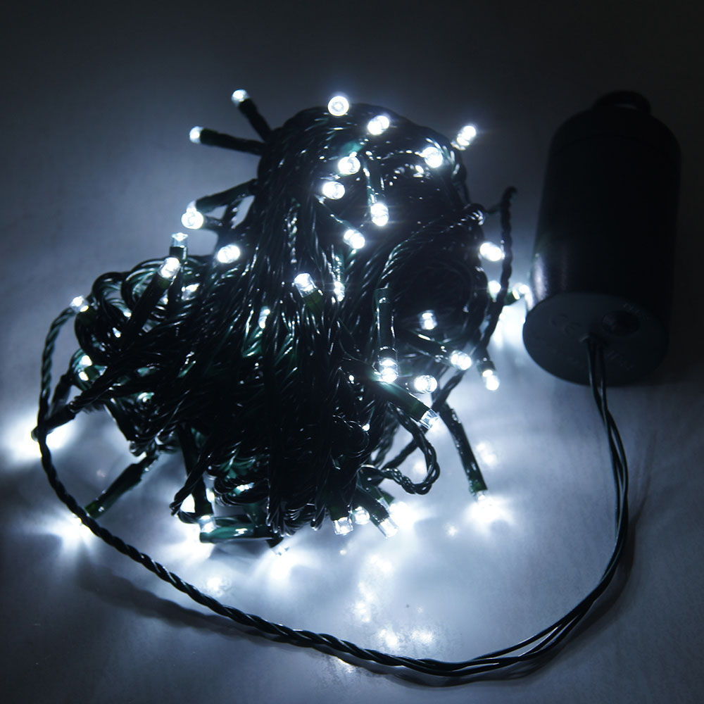 Timed Energy Saving 40M 300 LED Battery Operated LED String Lights Outdoor Waterproof for ...