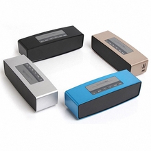 HIFI Portable wireless Bluetooth Computer Speaker double Dynamic loudspeakers TF/AUX/USB/FM Radio Speakers Sound Box Bar Boombox