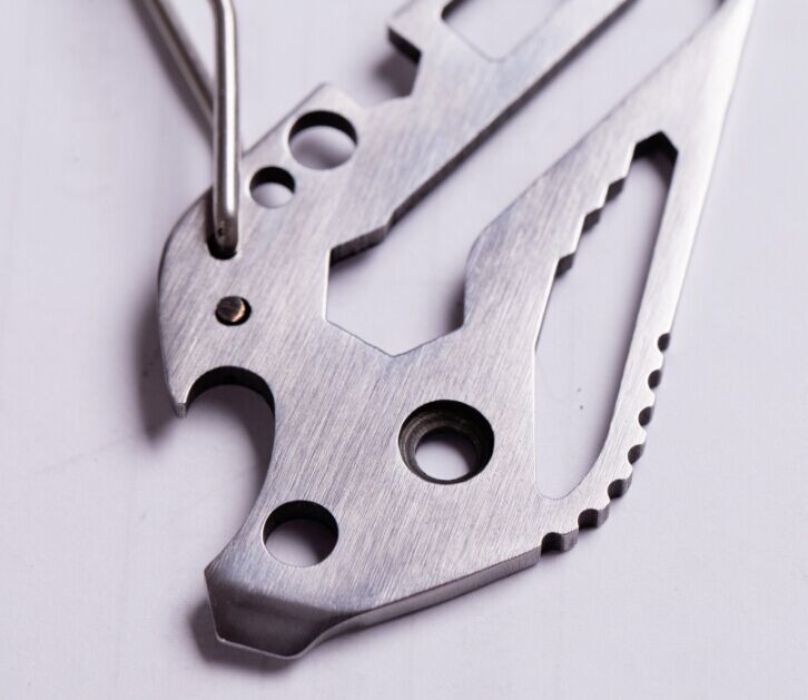 Description Picture 6 of itemEDC Multifunctional carabiner Key organizer stainless steel multi tool utility gadget pocket holder clip camp travel kit