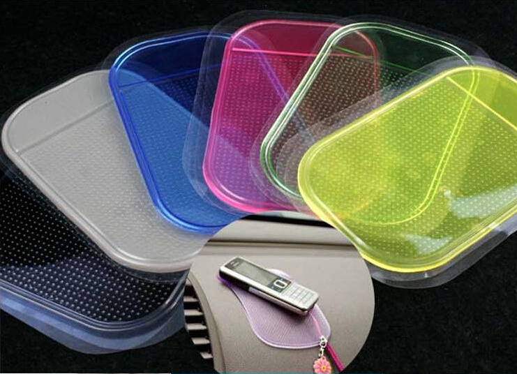 New 1pc free shipping Car Magic Grip Sticky Pad Anti Slide Dash Cell Phone Holder Non
