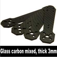 4x Glass Carbon Fiber Arm Motor Mount Spare parts F QAV250 Mini Drone Quadcopter