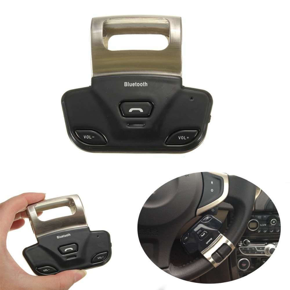 Steering Wheel Bluetooth Fm Car Kit V3    -  5