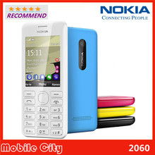 Original Refurbished Unlocked phone Nokia 206 2060 mobile phone MP3 Playback 1 3MP Camera Free Shipping