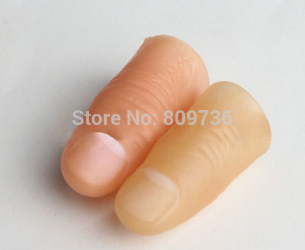 Magic Thumb Tip Trick Rubberose Up Vanish Appearing Finger Trick Props CJG 